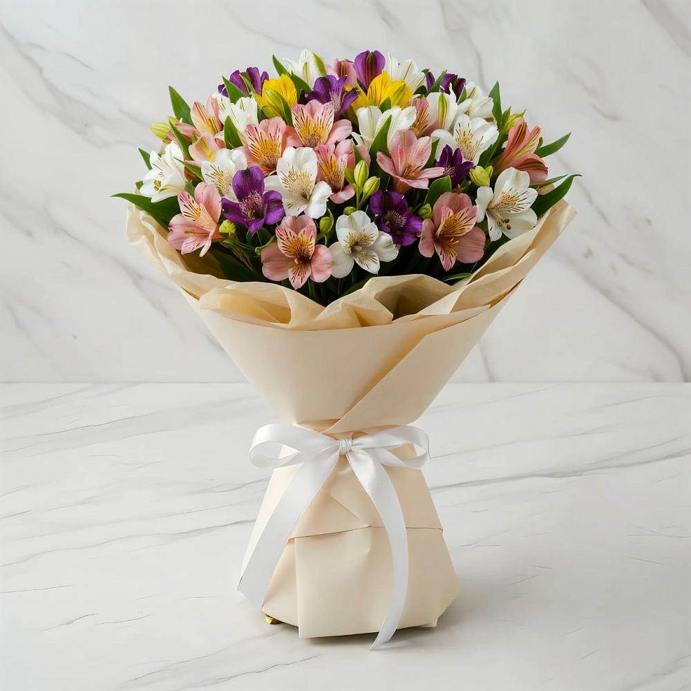 Букет цветов из: Альстромерии в Шуе