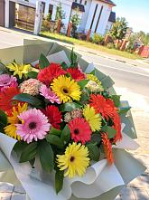 Букет цветов из:  Герберы #REPLACE_PRED# Шуе