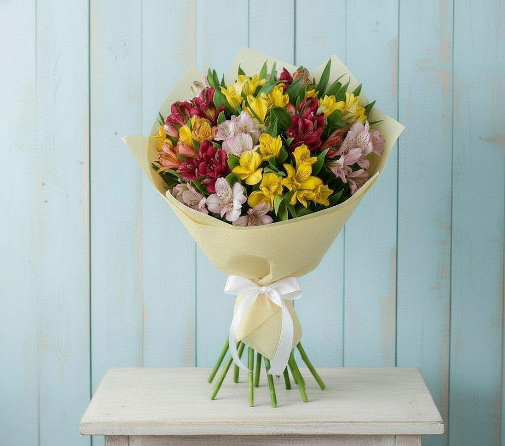 Букет цветов из: Альстромерии в Шуе