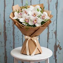 Букет цветов из:  Орхидеи и Розы в Шуе